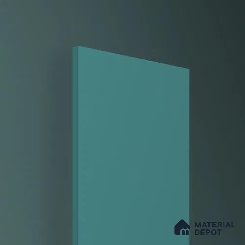 Teal Blue Solid Colors Look LM 26014 8 ft x 4 ft Matte Finish ASA Laminate - 1 mm