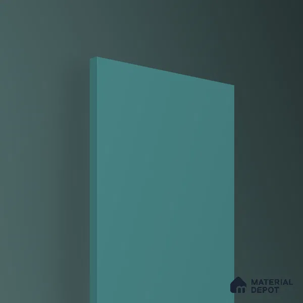 Teal Blue Solid Colors Look LM 26014 8 ft x 4 ft Matte Finish ASA Laminate - 1 mm