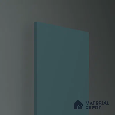Peacock Blue Solid Colors Look LM 26015 8 ft x 4 ft Matte Finish ASA Laminate - 1 mm