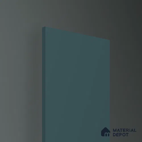 Peacock Blue Solid Colors Look LM 26015 8 ft x 4 ft Matte Finish ASA Laminate - 1 mm