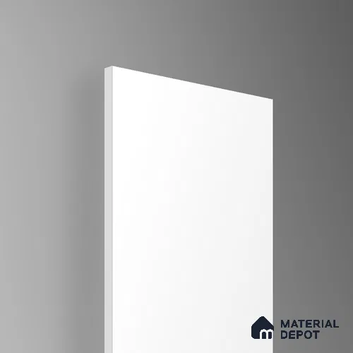 Pure White Solid Colors Look LM 26023 8 ft x 4 ft Matte Finish ASA Laminate - 1 mm