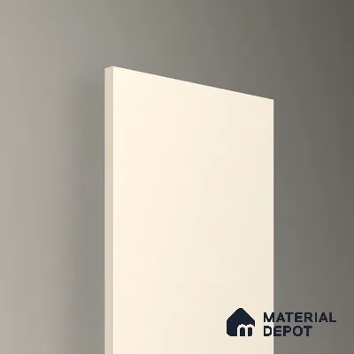 Classic Ivory Solid Colors Look LM 26028 8 ft x 4 ft Matte Finish ASA Laminate - 1 mm