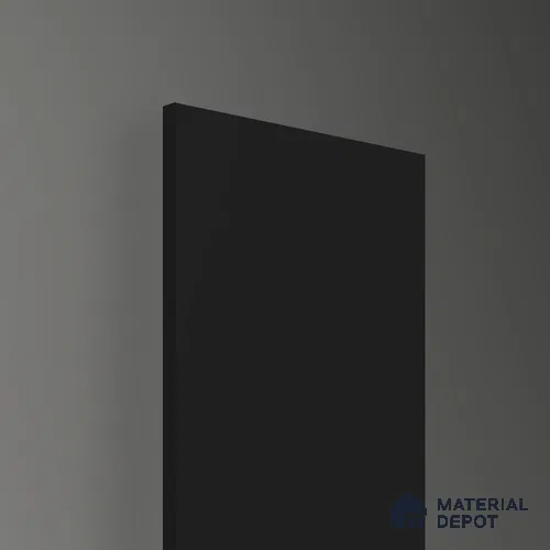 Graphite Black Solid Colors Look LM 26043 8 ft x 4 ft Matte Finish ASA Laminate - 1 mm