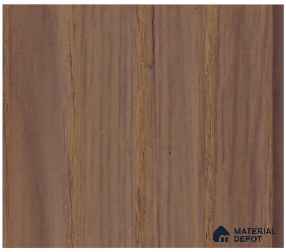 Coffee Brown Wood Look PN 07962 8 ft x 5 inch Charcoal Panel/Louver - 11 mm