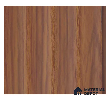 Nutmeg Brown Wood Look PN 07963 8 ft x 5 inch Charcoal Panel/Louver - 11 mm