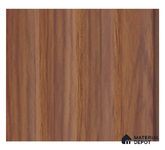 Nutmeg Brown Wood Look PN 07963 8 ft x 5 inch Charcoal Panel/Louver - 11 mm