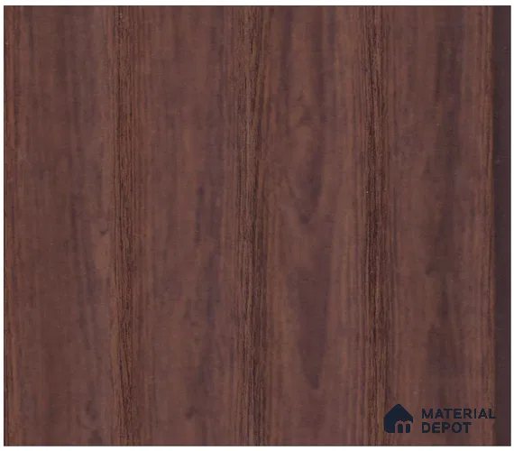 Chocolate Brown Wood Look PN 07964 8 ft x 5 inch Charcoal Panel/Louver - 11 mm