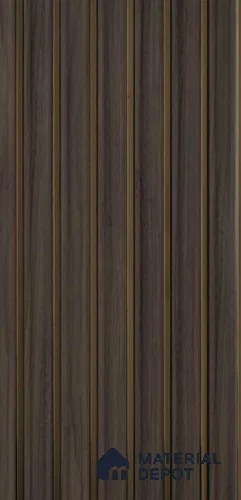 PN 07373 Wood Look Louver 8 ft x 0.8 ft Texture Finish - 10 mm | Suitable for Feature Wall, TV Unit & Living Room
