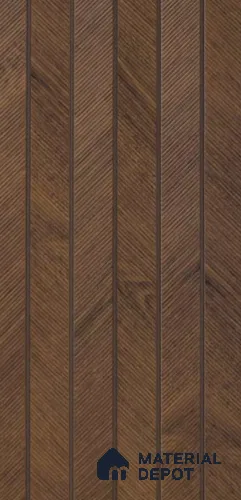PN 07379 Marble Look Louver 8 ft x 0.8 ft Texture Finish - 10 mm | Suitable for Feature Wall, TV Unit & Living Room