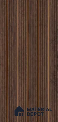 PN 07381 Wood Look Louver 8 ft x 0.8 ft Texture Finish  - 10 mm | Suitable for Feature Wall, TV Unit & Living Room