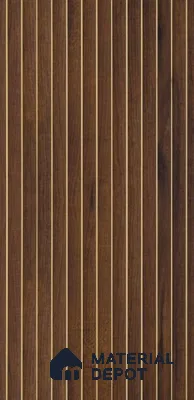 PN 07382 Solid Colors Look Louver 8 ft x 0.8 ft Texture Finish  - 10 mm | Suitable for Feature Wall, TV Unit & Living Room