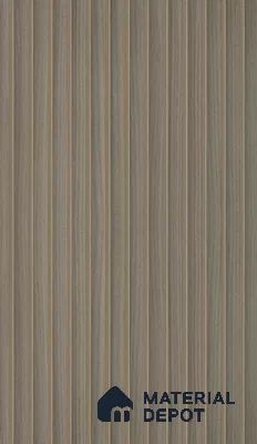 PN 07405 Wood Look Louver 8 ft x 1 ft Texture Finish  - 10 mm | Suitable for Feature Wall, TV Unit & Living Room