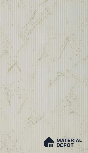 PN 07410 Wood Look Louver 8 ft x 1 ft Texture Finish - 10 mm | Suitable for Feature Wall, TV Unit & Living Room