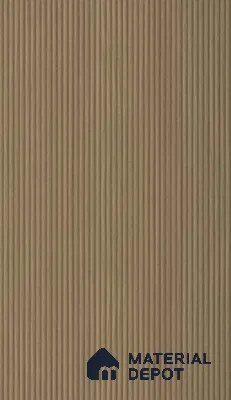 PN 07411 Wood Look Louver 8 ft x 1 ft Texture Finish  - 10 mm | Suitable for Feature Wall, TV Unit & Living Room