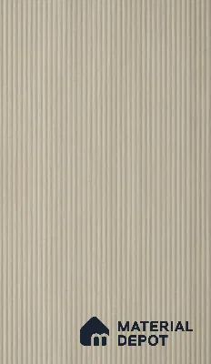 PN 07413 Wood Look Louver 8 ft x 1 ft Texture Finish  - 10 mm | Suitable for Feature Wall, TV Unit & Living Room