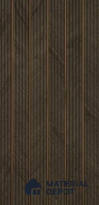PN 07418 Wood Look Louver 10 ft x 0.8 ft Texture Finish  - 10 mm | Suitable for Feature Wall, TV Unit & Living Room