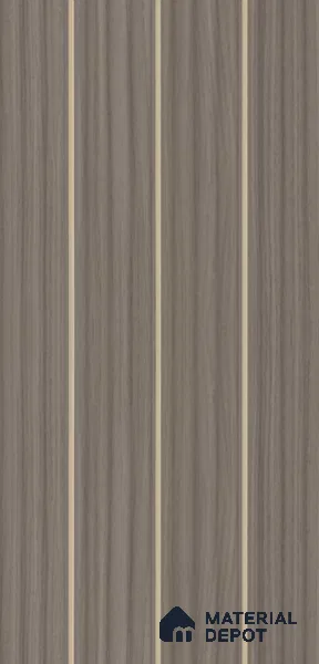 PN 07420 Marble Look Louver 10 ft x 0.8 ft Texture Finish - 10 mm | Suitable for Feature Wall, TV Unit & Living Room