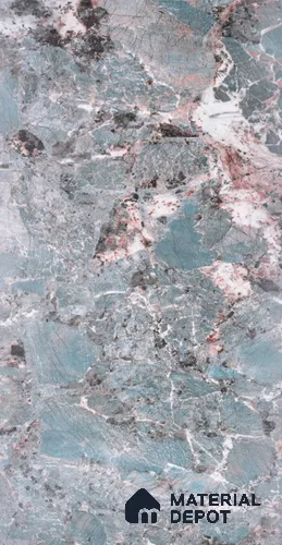 Marble Look PN 06711  8 ft x 4 ft Texture Finish Decorative Wall Panel - 1.5 mm | Suitable for TV Unit, Wardrobe, Kitchen Cabinets