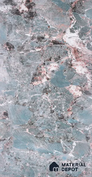 Marble Look PN 06711 8 ft x 4 ft Texture Finish Decorative Wall Panel - 1.5 mm | Suitable for TV Unit, Wardrobe, Kitchen Cabinets