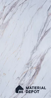 Marble Look PN 06698  8 ft x 4 ft Texture Finish Decorative Wall Panel - 3 mm | Suitable for TV Unit, Wardrobe, Kitchen Cabinets