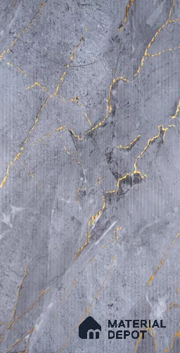Marble Look PN 06700  8 ft x 4 ft Texture Finish Decorative Wall Panel - 3 mm | Suitable for TV Unit, Wardrobe, Kitchen Cabinets