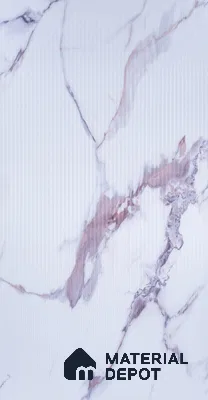 Marble Look PN 06702  8 ft x 4 ft Texture Finish Decorative Wall Panel - 3 mm | Suitable for TV Unit, Wardrobe, Kitchen Cabinets