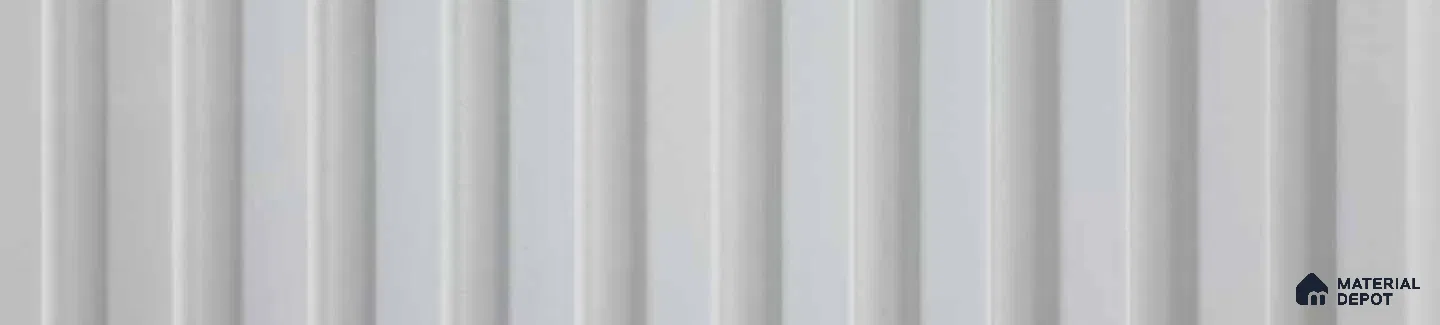Textured Solid Look PN 06721  8 ft x 0.83 ft Texture Finish Louvers - 10 mm | Suitable for TV Unit, Wardrobe, Kitchen Cabinets