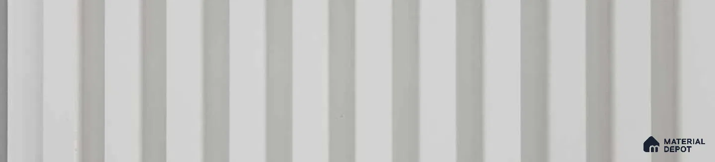 Textured Solid Look PN 06726  8 ft x 0.83 ft Texture Finish Louvers - 10 mm | Suitable for TV Unit, Wardrobe, Kitchen Cabinets