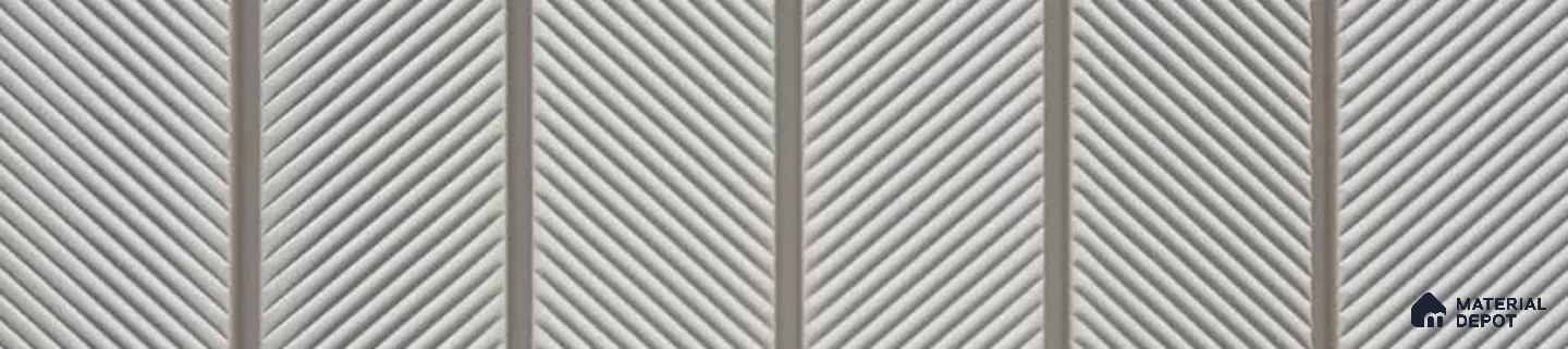 Textured Solid Look PN 06727  8 ft x 0.83 ft Texture Finish Louvers - 10 mm | Suitable for TV Unit, Wardrobe, Kitchen Cabinets