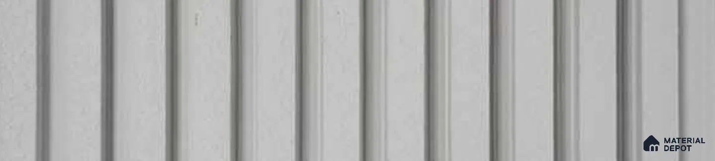 Textured Solid Look PN 06734  8 ft x 0.83 ft Texture Finish Louvers - 10 mm | Suitable for TV Unit, Wardrobe, Kitchen Cabinets