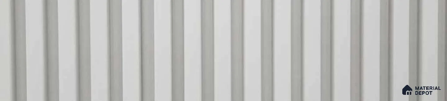 Textured Solid Look PN 06731  8 ft x 0.83 ft Texture Finish Louvers - 10 mm | Suitable for TV Unit, Wardrobe, Kitchen Cabinets