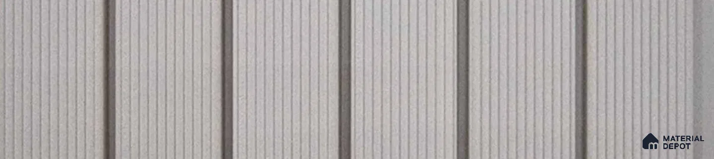 Textured Solid Look PN 06715  8 ft x 0.83 ft Texture Finish Louvers - 10 mm | Suitable for TV Unit, Wardrobe, Kitchen Cabinets