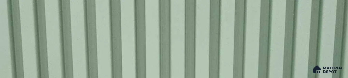 Textured Solid Look PN 06716 8 ft x 0.83 ft Texture Finish Louvers - 10 mm | Suitable for TV Unit, Wardrobe, Kitchen Cabinets