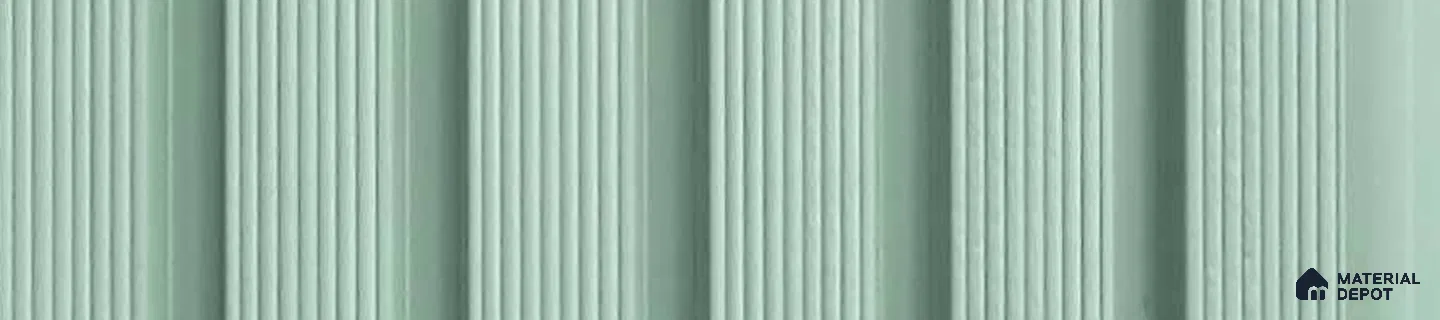 Textured Solid Look PN 06717  8 ft x 0.83 ft Texture Finish Louvers - 10 mm | Suitable for TV Unit, Wardrobe, Kitchen Cabinets