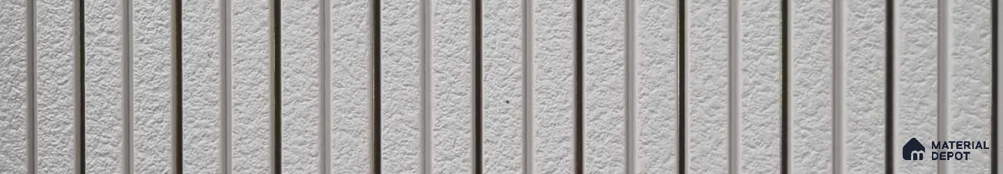 Textured Solid Look PN 06746  8 ft x 1 ft Texture Finish Louvers - 12 mm | Suitable for TV Unit, Wardrobe, Kitchen Cabinets