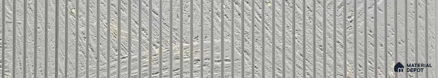 Textured Solid Look PN 06748 8 ft x 1 ft Texture Finish Louvers - 12 mm | Suitable for TV Unit, Wardrobe, Kitchen Cabinets