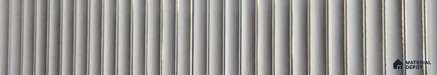 Textured Solid Look PN 06740  8 ft x 1 ft Texture Finish Louvers - 12 mm | Suitable for TV Unit, Wardrobe, Kitchen Cabinets