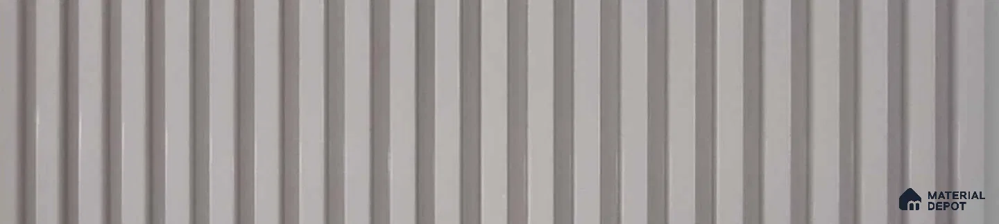 Textured Solid Look PN 06739 8 ft x 0.83 ft Texture Finish Louvers - 10 mm | Suitable for TV Unit, Wardrobe, Kitchen Cabinets