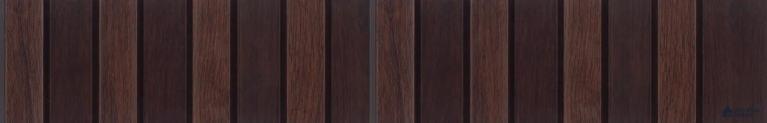 PN 06863 9.2 ft x 6.18 inch Charcoal Louvers/Panels - 16 mm