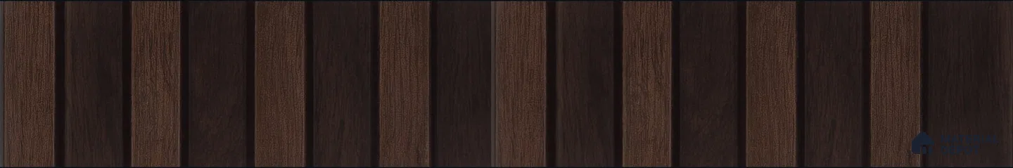 PN 06878 9.2 ft x 6.18 inch Charcoal Louvers/Panels - 16 mm