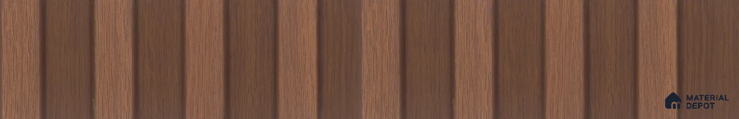 PN 06872 9.2 ft x 6.18 inch Charcoal Louvers/Panels - 16 mm