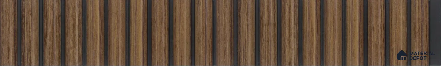PN 06821 9.2 ft x 5.9 inch Charcoal Louvers/Panels - 10 mm