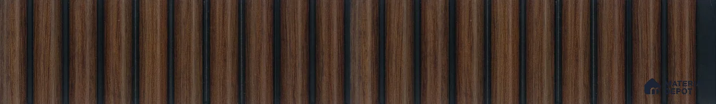 PN 06823 9.2 ft x 5.9 inch Charcoal Louvers/Panels - 10 mm