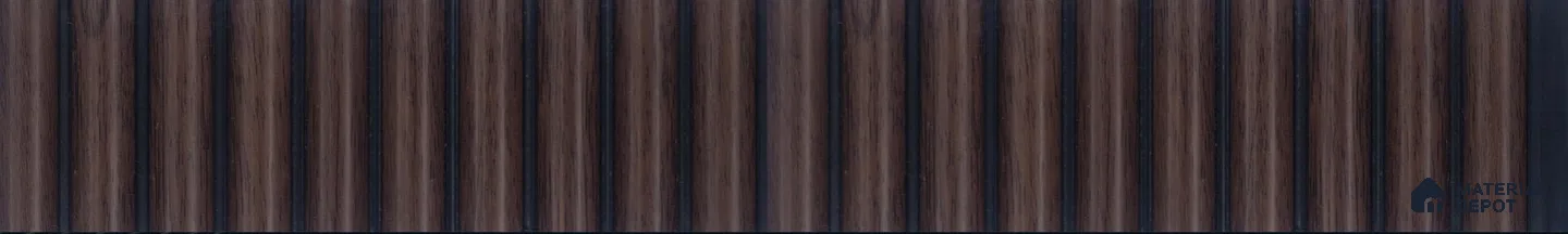 PN 06829 9.2 ft x 5.9 inch Charcoal Louvers/Panels - 10 mm