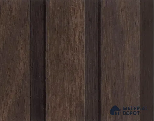 PN 06772 8 ft x 5 inch Charcoal Louvers/Panels - 12 mm