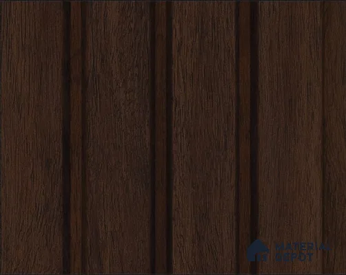 PN 06778 8 ft x 5 inch Charcoal Louvers/Panels - 12 mm