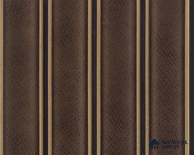 PN 06806 8 ft x 5 inch Charcoal Louvers/Panels - 12 mm