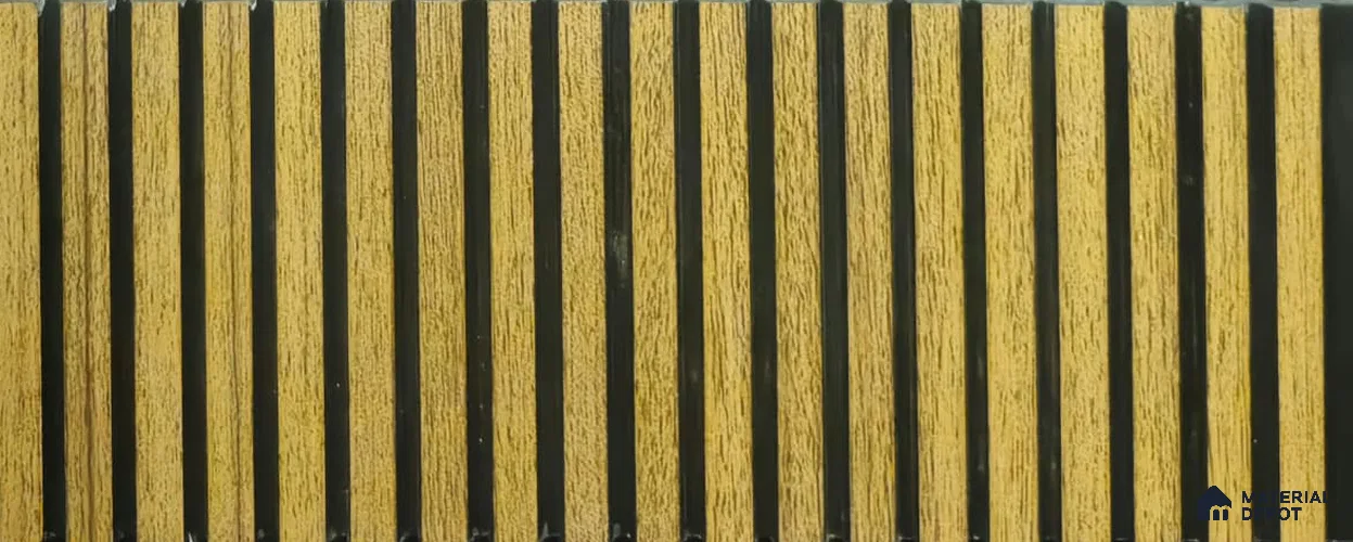PN 06928 8 ft x 6 inch Charcoal Louvers/Panels - 6 mm