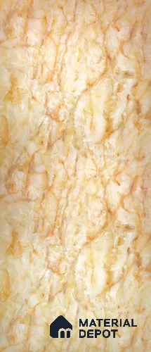 PN 06650 Marble Look Alabaster Sheet 8 ft x 4 ft Texture Finish - 3 mm | Suitable for Pooja Room, Feature Wall, Ceiling & Reception
