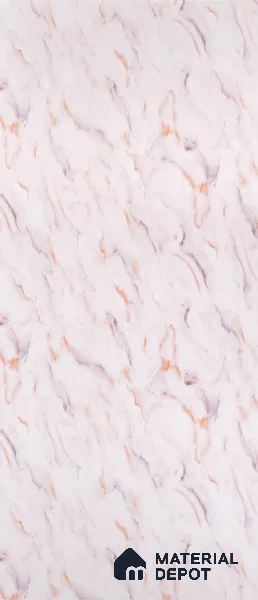 PN 06626 Marble Look Alabaster Sheet 8 ft x 4 ft Texture Finish  - 3 mm | Suitable for  Pooja Room, Feature Wall, Ceiling & Reception
